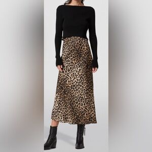 All Saints 2-In-1 Hera Leapord Dress- never worn, perfect condition